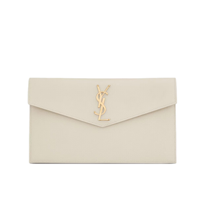 Pochette Uptown Grain de Poudre Embossed Leather