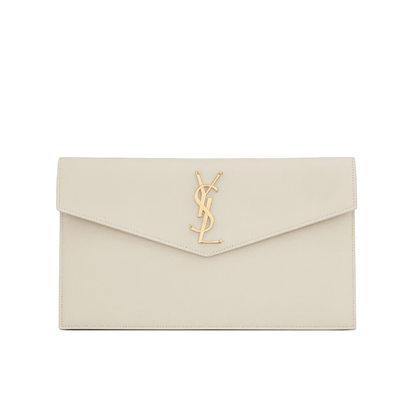 Pochette Uptown Grain de Poudre Embossed Leather