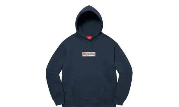 Bling box logo hoodie Supreme