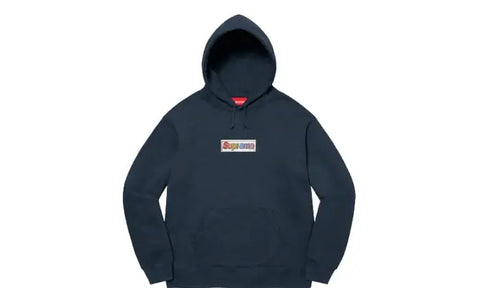 Bling box logo hoodie