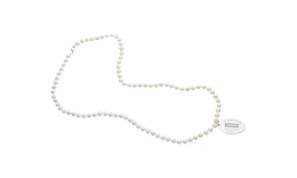 Necklace pearl oval tag Supreme x Tiffany & Co
