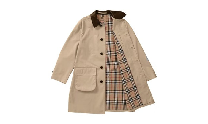 Supreme x Burberry trench beige