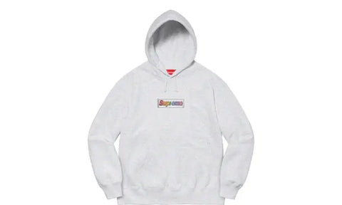 Sweat à capuche Supreme avec logo en forme de boîte bling-bling