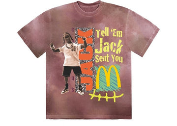 Travis Scott x McDonald's Jack Smile tie-dye