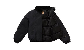 Supreme x Burberry puffer jacket black