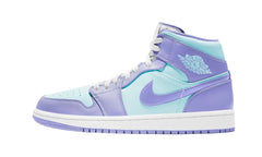 Air Jordan 1 mid purple aqua