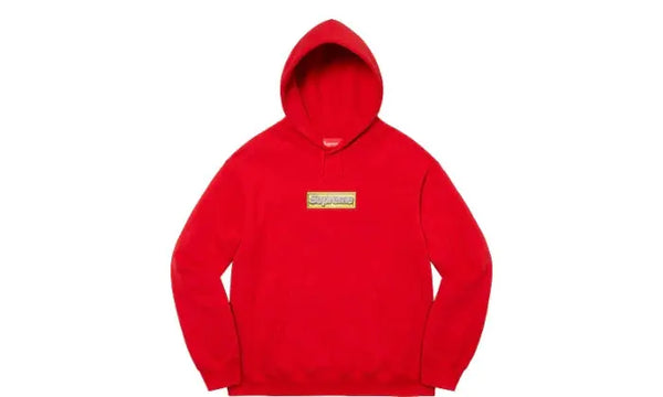 Bling box logo hoodie Supreme