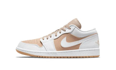 Air Jordan 1 low hemp white