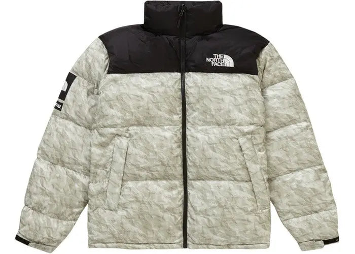 Supreme x The North Face paper print nuptse - Blckthemall