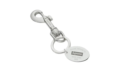 Keyring return to oval tag
