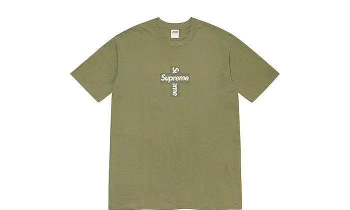 Supreme cross box logo tshirt