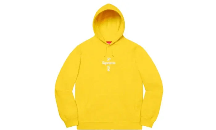 Supreme cross box logo hoodie