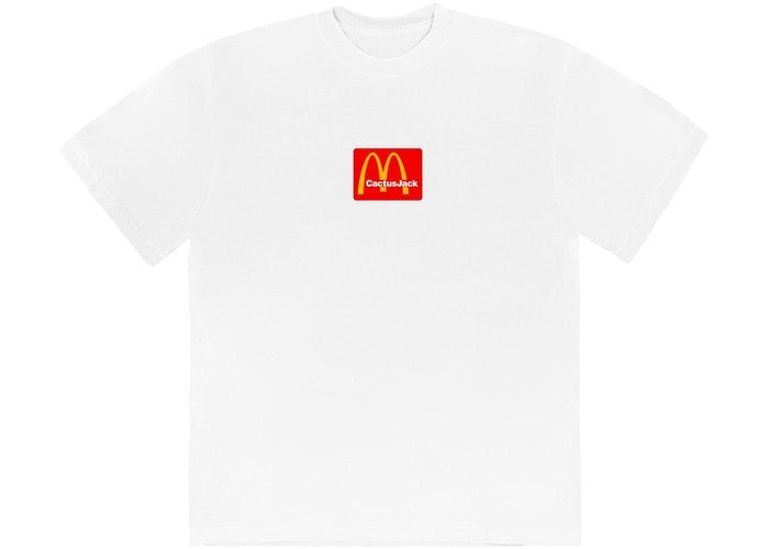 Travis Scott x McDonald's Sesame white/red