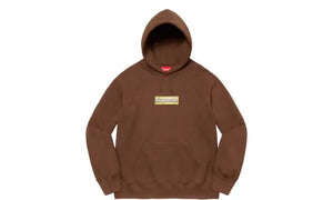 Bling box logo hoodie Supreme