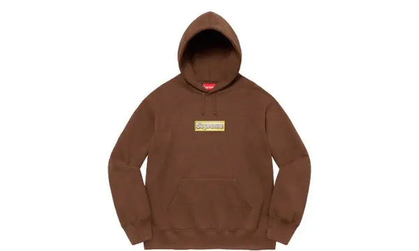 Bling box logo hoodie Supreme
