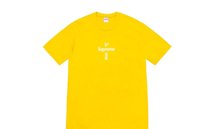 Supreme cross box logo tshirt