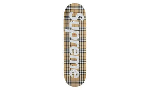 Skateboard deck beige