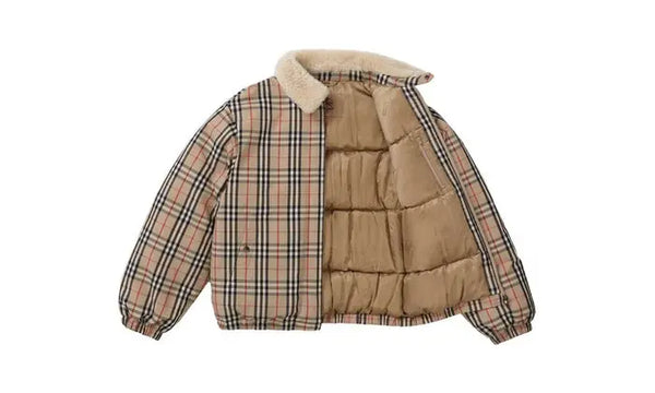 Chaqueta beige Supreme x Burberry
