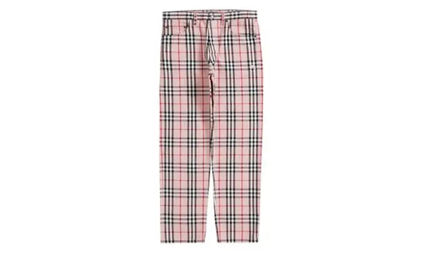 Regular jeans pink Supreme x Burberry