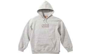 Sudadera con logo Box gris Supreme x Burberry