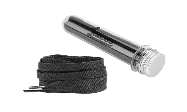 1LACES Cordones Planos Negros Blckthemall