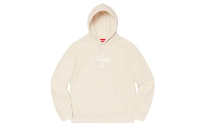 Supreme cross box logo hoodie