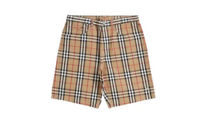 Pantalón corto vaquero beige Supreme x Burberry