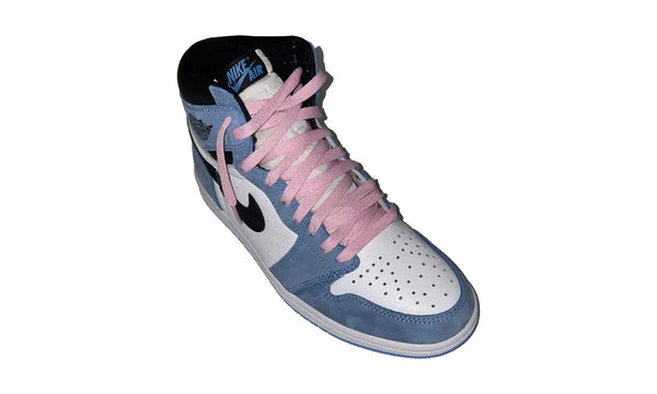 1LACES Pink Flat Laces Blckthemall