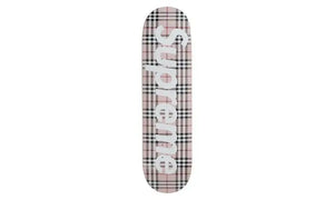Monopatín rosa Supreme x Burberry
