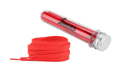 1Laces Red Flat Laces