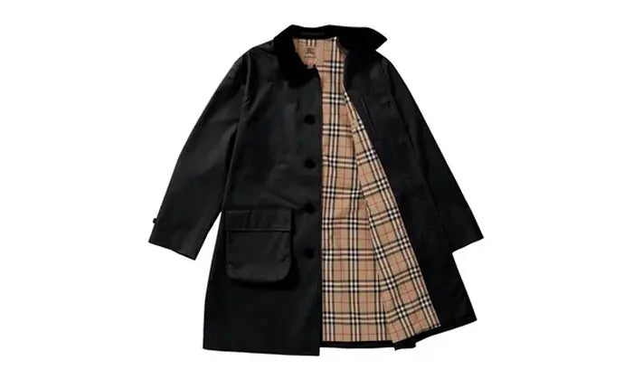 Trench black Supreme x Burberry