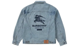 Cazadora vaquera azul Supreme x Burberry