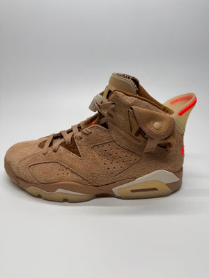 Air Jordan 6 Retro Travis Scott caqui británico SEGUNDA MANO - Blckthemall s.r.l.s.