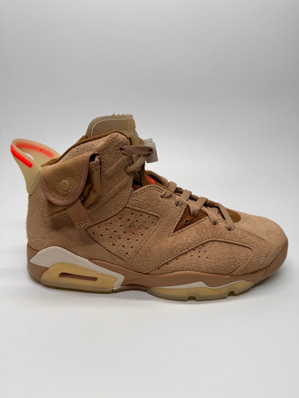 Air Jordan 6 Retro Travis Scott caqui británico SEGUNDA MANO - Blckthemall s.r.l.s.
