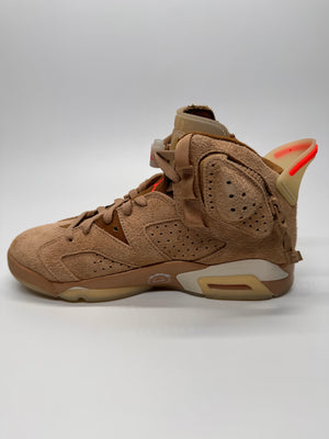 Air Jordan 6 Retro Travis Scott caqui británico SEGUNDA MANO - Blckthemall s.r.l.s.