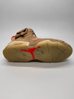 Air Jordan 6 Retro Travis Scott caqui británico SEGUNDA MANO - Blckthemall s.r.l.s.